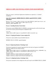ORACLE APPS  R12 INSTALLATION STEPS DESCRIPTION.docx