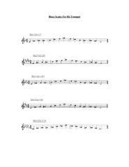 EXERCÍCIOS - Trompete - Escalas de Blues.pdf