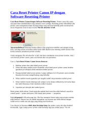 Cara Reset Printer Canon IP dengan Software Resetting Printer.doc