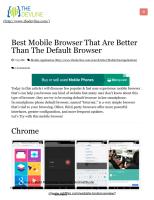Best Mobile Browser That Are Better Than The Default Browser _ Thedevline - Place of Inspiration.pdf