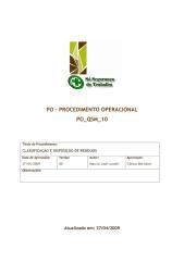 CLASSIFICAÇÃO E DISPOSIÇÃO DE RESÍDUOS.pdf