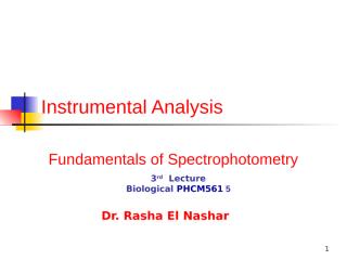 Instrumental Analysis-lecture3 winter 2010.ppt